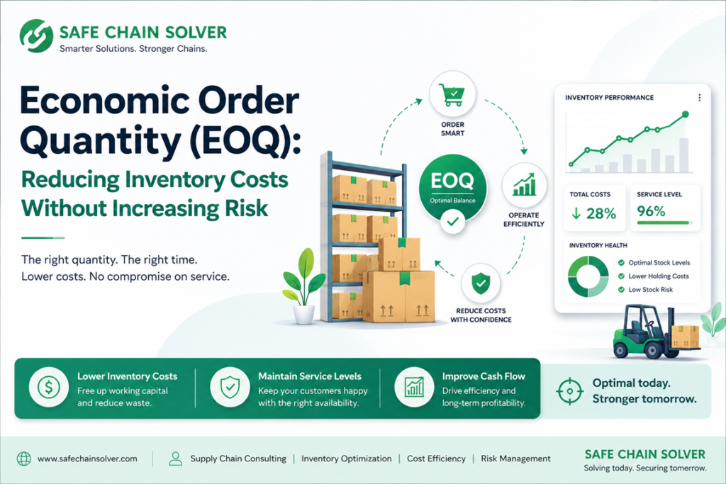 Visualization of Economic Order Quantity.
